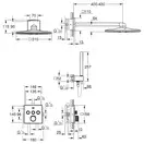 Душова система прихованого монтажу з термостатом Grohe Grohtherm SmartControl (34804000)