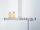 Душевая система с термостатом Hansgrohe Rainmaker Select 460 Showerpipe 2jet (цвет - хром/белый) (27109400) фото 3 Aquada.com.ua