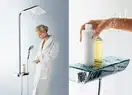 Душевая система с термостатом Hansgrohe Raindance Raindance E Showerpipe 360 1jet (цвет - хром) (27112000) фото 2 Aquada.com.ua