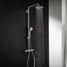 Душова система Hansgrohe Croma 220 1jet Showerpipe з термостатом, хром (27185000)