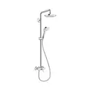 Душевая система Hansgrohe Croma Select E Showerpipe 180 2jet (цвет - хром/белый) (27258400) фото 1 Aquada.com.ua