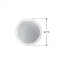 Зеркало с LED подсветкой версия «sensor» Duravit Happy D.2 Plus Ø 70 см (HP7480G0000) фото 5 Aquada.com.ua