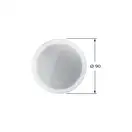 Зеркало с LED подсветкой версия «icon» Duravit Happy D.2 Plus Ø 90 см (HP7486G0000) фото 6 Aquada.com.ua