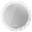 Комплект зеркал (2 штуки) с LED подсветкой версия «icon» Duravit Happy D.2 Plus Ø 70 см (HP7487G0000) фото 2 Aquada.com.ua