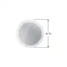 Комплект зеркал (2 штуки) с LED подсветкой версия «icon» Duravit Happy D.2 Plus Ø 70 см (HP7487G0000) фото 5 Aquada.com.ua