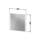 Зеркало с LED подсветкой Duravit XViu 82 х 4 х h80 см, версия "sensor" (XV70320B1B1) фото 6 Aquada.com.ua
