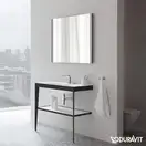 Зеркало с LED подсветкой Duravit XViu 102 х 4 х h80 см, версия "sensor" (XV70330B2B2) фото 2 Aquada.com.ua