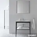 Зеркало с LED подсветкой Duravit XViu 82 х 4 х h80 см, версия "icon" (XV70420B2B2) фото 2 Aquada.com.ua