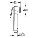 Душовий гарнітур для біде Grohe BauLoop (111042)