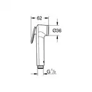 GROHE Набор для гигиенического душа BAU EDGE (28512001) фото 8 Aquada.com.ua
