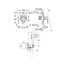 Grohe BauLoop Комплект гігієнічного душу, хром (2904200B)