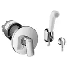 Набор скрытого монтажа с гигиенической лейкой Hansgrohe Logis (цвет - хром/белый) (3A101219 (20180006)) фото 1 Aquada.com.ua