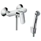 Набор для гигиенического душа Hansgrohe Logis (цвет - хром) (7160000S) фото 2 Aquada.com.ua