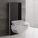 Инсталляция для унитаза Geberit Monolith Premium 131.224.SJ.1 (стекло черное) Geberit AquaClean 8000 высота 101 см (131.224.SJ.1) фото 2 Aquada.com.ua
