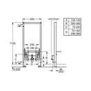 Grohe Rapid SL Инсталляция для биде (38553001)