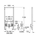 Grohe Rapid SL Инсталляция для биде (38553001)