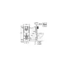 Grohe Rapid SL Система инсталляции для унитаза, хром (38721001)