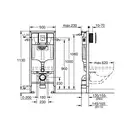 Grohe Fresh Rapid SL Инсталляционный комплект 5в1, хром (38827000)