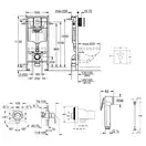 Комплект Grohe инсталляция Rapid SL 38827000 + набор для гигиенического душа со смесителем BauLoop 111042 (38827000111042)