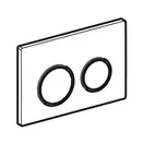 Geberit Omega 20 Клавіша змиву, матовий хром (115.085.JQ.1)