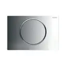 Клавиша смыва, смыв/стоп Geberit Sigma 10 (пластик хром матовый/гляянцевый) (115.758.KN.5)