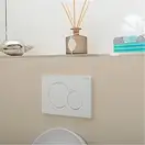 Geberit Sigma 20 Клавіша змиву, пластик, біла (115.770.11.5)