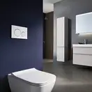 Geberit Sigma 20 Клавіша змиву, білий мат/хром (115.882.JT.1)