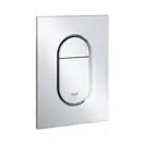 GROHE Панель смыва с 2-мя режимами смыва, хром Arena Cosmopolitan S  (37624000) фото 1 Aquada.com.ua