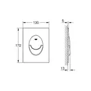 Кнопка змиву Grohe Skate Air S (37965000)