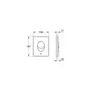 Grohe Skate Air Панель змиву, хром (38505000)