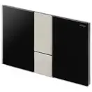 Панель смыва Viega Prevista Visign for Style 24 корпус - чёрный насыщенный, кнопка - нерж. сталь (773328) фото 1 Aquada.com.ua