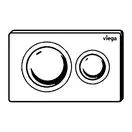 Панель смыва Viega Prevista Visign for Style 20 цвет матовый хром (773786) фото 3 Aquada.com.ua
