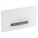 Клавиша смыва Villeroy & Boch ViConnect стекло Glass Glossy White (922160RE) фото 1 Aquada.com.ua