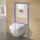 Клавиша смыва Villeroy & Boch ViConnect стекло белое (922400RE) фото 2 Aquada.com.ua