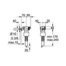 Наповнюючий клапан Grohe Dally-Fvent (37095000)