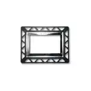 Монтажная рамка для установки стеклянных панелей Teceloop modular на уровне стены Белая 9 240 646 (9240646) фото 1 Aquada.com.ua