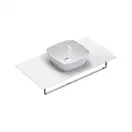 Керамическая столешница для раковины посредине Catalano Green Lux 100 х 54 см (1PC10C200) фото 1 Aquada.com.ua