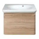 Тумба с раковиной Devit Fly 640 x 500 x 510 мм светлый дуб (0020120WO) фото 2 Aquada.com.ua