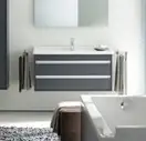 DURAVIT KETHO тумба под умывальник 100*45,5см (графит) (6648-49) фото 1 Aquada.com.ua