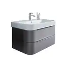 DURAVIT Тумба под раковину Duravi Happy D2 775 x 480 мм лен (H26365/75) фото 3 Aquada.com.ua