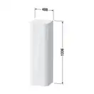 Шкафчик подвесной Duravit Happy D.2 Plus 40 х 36 х h133,6 см, серо-коричневый шелковисто-матовый лак (HP1261R6060) фото 2 Aquada.com.ua