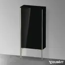 Шкафчик напольный Duravit XViu 50 x 24 х h113 см, чёрный глянцевый (XV1306LB140) фото 2 Aquada.com.ua