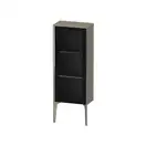 Шкафчик напольный со стеклянными дверцами Duravit XViu 40 x 24 х h113 см, дуб кашемировый (XV1360LB111) фото 1 Aquada.com.ua