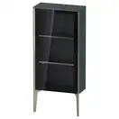 Шкафчик напольный со стеклянными дверцами Duravit XViu 50 x 24 х h113 см, доломитово-серый глянцевый лак (XV1361LB138) фото 1 Aquada.com.ua