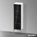 Шкафчик напольный со стеклянными дверцами Duravit XViu 40 x 36 х h157 см, белый глянцевый (XV1367LB118) фото 2 Aquada.com.ua