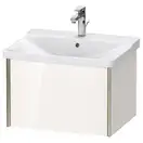 Тумба подвесная под раковину Duravit XViu 61 x 46,9 см, белый глянцевый (XV40150B122) фото 1 Aquada.com.ua