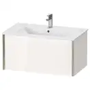 Тумба подвесная под раковину Duravit XViu 81 x 48 см, белый глянцевый (XV40260B122) фото 1 Aquada.com.ua