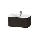 Тумба подвесная под раковину Duravit XViu 81 x 48 см, орех брашированный (XV40260B169) фото 1 Aquada.com.ua