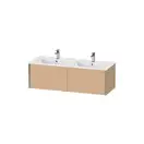 Тумба подвесная под раковину Duravit XViu 128 x 48 см, дуб брашированный (XV40290B112) фото 1 Aquada.com.ua