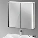 Зеркальный шкафчик с LED подсветкой Duravit XViu 82 х 15,6 х h80 см, версия «icon» (XV71420B2B2) фото 2 Aquada.com.ua